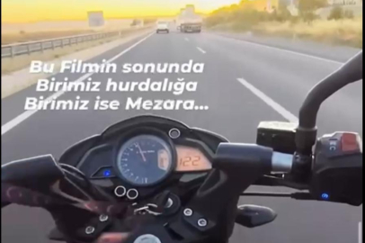 'Birimiz hurdalığa, birimiz mezara' paylaşımı yapan motosiklet sürücüsü kazada öldü