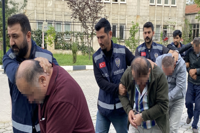 Samsun'da silah ticareti operasyonu; 4 şüpheli adliyede