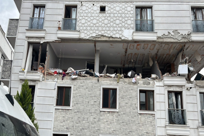 Gebze'de apartmanda doğal gaz kaynaklı patlama; 7 yaralı