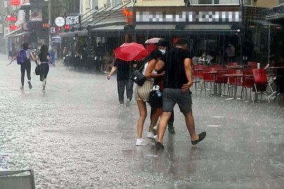 Ege'de 5 il için 'yağışlı hava' uyarısı