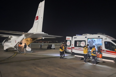 MSB: 2 hasta çocuk, ambulans uçakla Ankara'ya nakledildi