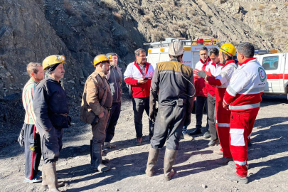 İran'da maden ocağında göçük: 1 ölü