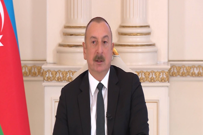 Aliyev'den düşen yolcu uçağı ile ilgili açıklama