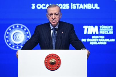 Cumhurbaşkanı Erdoğan: 2024 yılı ihracatımız 262 milyar dolara çıktı