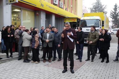 Rize'de 2 PTT çalışanının öldürülmesi, Burdur'da protesto edildi