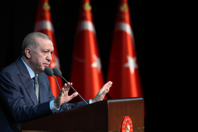 Cumhurbaşkanı Erdoğan: Yeni evlenecekler için faizsiz kredi desteğini 81 ilde uygulamaya alıyoruz