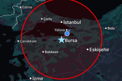 Bursa'da 4 büyüklüğünde deprem