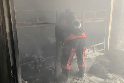 Malatya'da işçilerin kaldığı 3 konteyner yandı